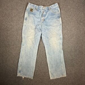 Cinch WRX Flame Resistant Work Jeans Mens L-Wash Straight Denim ATPV 20.7 36x30